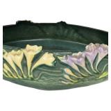 K3 - Vintage Roseville Freesia Console Bowl - Pair of 4.5in Candle Holders