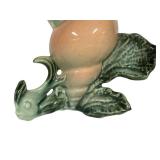 K3 - Hull Seashell with Fish - Vintage Ceramic Figurine