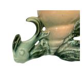 K3 - Hull Seashell with Fish - Vintage Ceramic Figurine