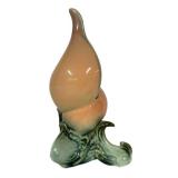 K3 - Hull Seashell with Fish - Vintage Ceramic Figurine