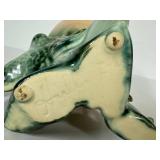 K3 - Hull Seashell with Fish - Vintage Ceramic Figurine