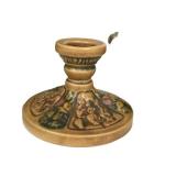 N3 - Vintage Roseville Florentine Bowl and Footed Compote