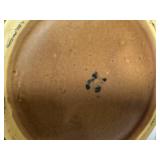 N3 - Vintage Roseville Florentine Bowl and Footed Compote