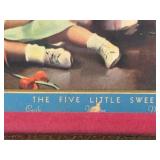 Dionne Quintuplets Framed Vintage Print