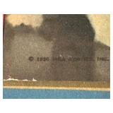 Dionne Quintuplets Framed Vintage Print