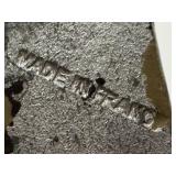 F2 - Vintage Napoleonic French Mounted Soldier Figurines Pair - Metal, Made in France