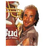 O1 - Budweiser Bud Bowl Standee - 69-Inch Tall by 35-Inch Wide