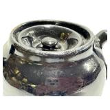 O1 - Rosevile Pottery Teapot - Vintage 1920s, Unmarked