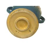 L1 - Antique 1926 Roseville Cosmos Blue Vase