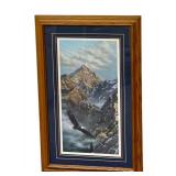 Framed Vintage Eagle Print