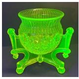 A1 - Adams & Co No. 95 Web Vase Lamp Bottom Half - 8 in Tall Font Missing