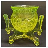 A1 - Adams & Co No. 95 Web Vase Lamp Bottom Half - 8 in Tall Font Missing