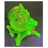 A1 - Adams & Co No. 95 Web Vase Lamp Bottom Half - 8 in Tall Font Missing