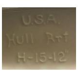 A1 - Vintage Hull Art Magnolia Cornucopia Vase