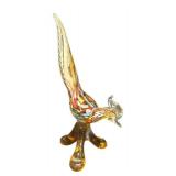 F1 - Murano Art Glass Pheasant Figurine