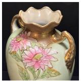 M1 - Vintage Japanese Art Nouveau Hand Painted Nippon Vase