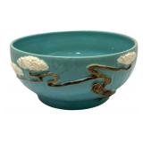 M3 - Vintage Roseville Pottery Console Ming Tree Bowl