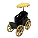 M1 - McCoy Carriage Planter with Umbrella