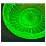 A2 - Vintage Cambridge Weatherford Uranium Glass Bowl