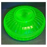 A2 - Vintage Cambridge Weatherford Uranium Glass Bowl