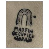 A2 - Vintage Anthropomorphic Duck Planter - Occupied Japan Floral Ceramic with Top Hat