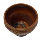 A5 - McCoy Brown Glazed Jardiniere