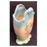 A5 - Hull Art Vase with Bow-Knot Base Floral Relief