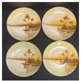 A3 - Vintage Japanese Tea Set - Teapot, Creamer, Sugar, 4 Cups & 4 Plates