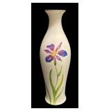 A3 - Antique Hand Painted Noritake Floral Iris Vase