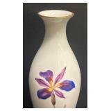 A3 - Antique Hand Painted Noritake Floral Iris Vase