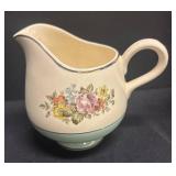 A3 - Cunningham & Pickett Floral Sugar Dish with Creamer