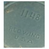 F1 - Red Wing Art Deco Vase