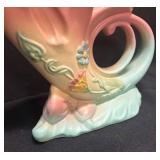 F1 - Hull Pottery Cornucopia Vase