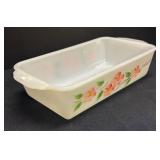 F1 - Fire King Floral Bake Dishes - 2-Piece Nesting Set