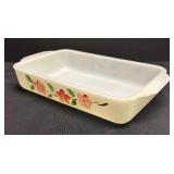 F1 - Fire King Floral Bake Dishes - 2-Piece Nesting Set