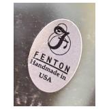 F3 - Fenton Autumn Gold Striped Vase