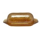 F3 - Jeanette Floragold Covered Butter Dish