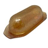 F3 - Jeanette Floragold Covered Butter Dish
