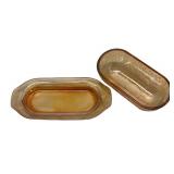 F3 - Jeanette Floragold Covered Butter Dish