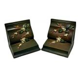 F3 - Pair of Roseville Snowberry Bookends