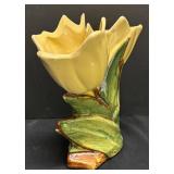 F3 - McCoy Tulip Vase - Vintage Ceramic Flower Sculpture