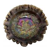 F3 - Imperial Windmill Carnival Glass Bowl
