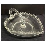 A2 - Imperial Candlewick 3-Piece Mayo Set with Salt & Pepper Shakers & Heart Dish