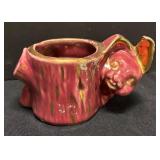 A2 - Vintage Shawnee Peeking Bunny Planter