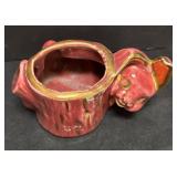 A2 - Vintage Shawnee Peeking Bunny Planter