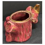 A2 - Vintage Shawnee Peeking Bunny Planter