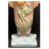 A2 - Hull Floral Relief Art Pottery Vase