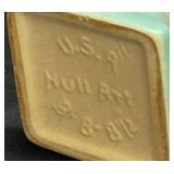 A2 - Hull Floral Relief Art Pottery Vase