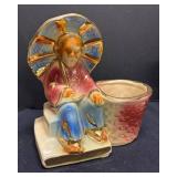 B2 - Three Shawnee Parasol Man Planters