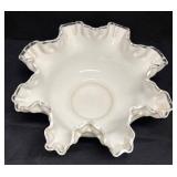 E3 - Fenton Silver Crest Bowl